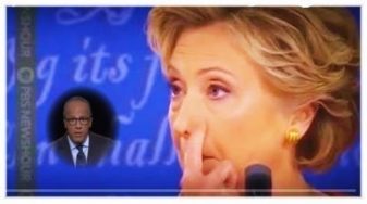 Hillary RIGGED Debate – Secretly Signals Moderator Lester Holt