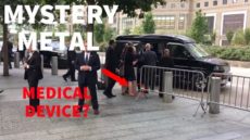 Mysterious Metal falls out of Hillary’s Pant Suit
